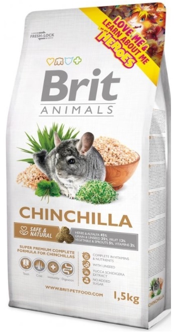 Brit Animals CHINCHILA complete 1,5kg