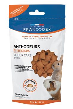 Francodex Pochoutka Odour care hlodavci 50g Francodex Pochoutka Odour care hlodavci 50g