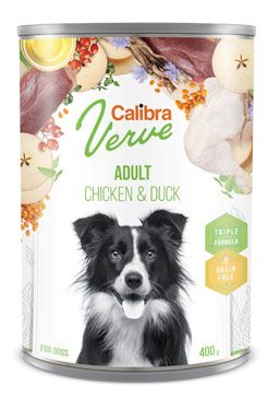 Calibra Dog Verve konz.GF Adult Chicken&Duck…