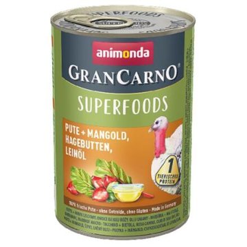GRANCARNO Superfoods krůta,mangold,šípky,lněný olej 400 g