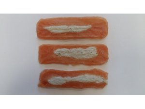 Filet z kuřecího masa a bůvolí kůže 250g Filet z kuřecího masa a bůvolí kůže 250g