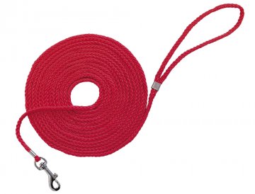 Nobby lanové stopovací vodítko lano červené 15m