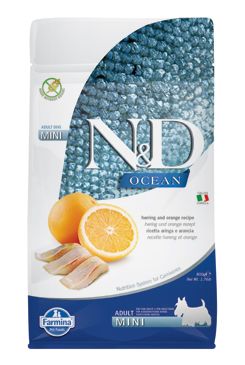 N&D OCEAN DOG Adult Mini Herring & Orange 800g N&D OCEAN DOG Adult Mini Herring & Orange 800g
