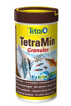 Krmivo akv.rybky Tetra Min gran. 250ml Krmivo akv.rybky Tetra Min gran. 250ml