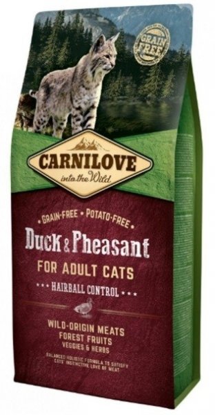 Carnilove CAT Duck & Pheasant for Adult Cats -…