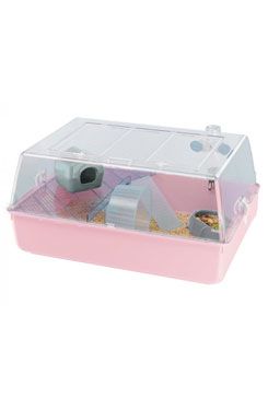 Klec DUNA Mini Hamster 55x39x27cm křeček mix barev FP Klec DUNA Mini Hamster 55x39x27cm křeček mix barev FP