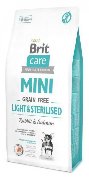 Brit Care MINI Grain Free Light & Sterilised…