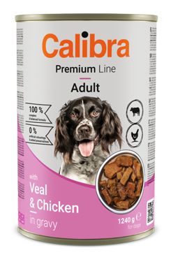 Calibra Dog Premium konz. with Veal&Chicken…