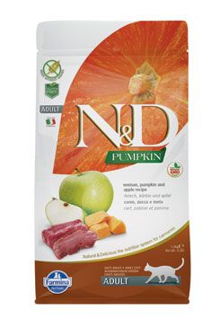 N&D Pumpkin CAT Venison & Apple 5kg N&D Pumpkin CAT Venison & Apple 5kg