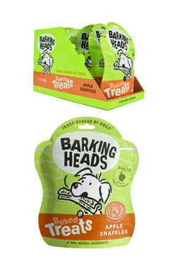 BARKING HEADS Baked Treats Apple Snaffles 100g BARKING HEADS Baked Treats Apple Snaffles 100g