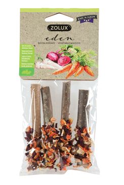 Pochoutka EDEN WOOD LOG mix pro hlodavce 20g Zolux Pochoutka EDEN WOOD LOG mix pro hlodavce 20g Zolux