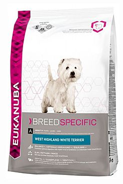 Eukanuba Dog Breed N. West High White Terrier 2,5kg Eukanuba Dog Breed N. West High White Terrier 2,5kg