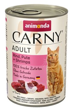 Animonda konz. kočka Adult hov/krůta/krevety 400g