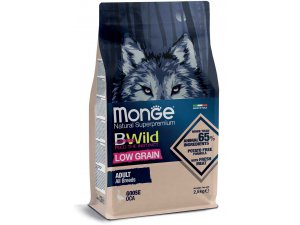 MONGE BWILD Dog Low Grain - Husa Adult, 2,5kg MONGE BWILD Dog Low Grain - Husa Adult, 2,5kg