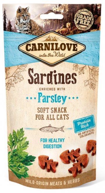 Carnilove Cat Semi Moist Snack Sardine &…