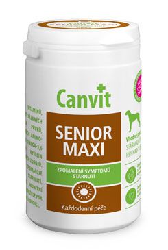 Canvit Senior MAXI pro psy ochucený 230g Canvit Senior MAXI pro psy ochucený 230g