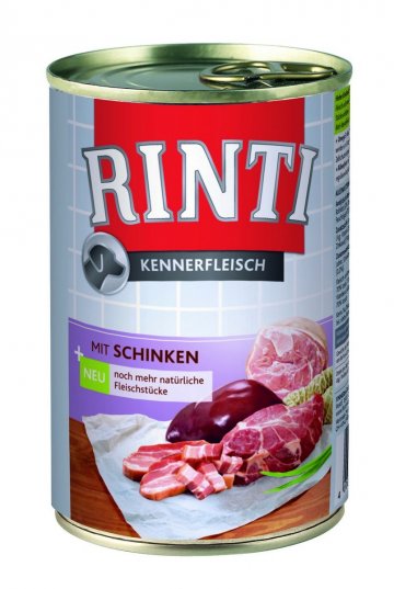 Finnern Rinti konzerva pro psy šunka 12x400g