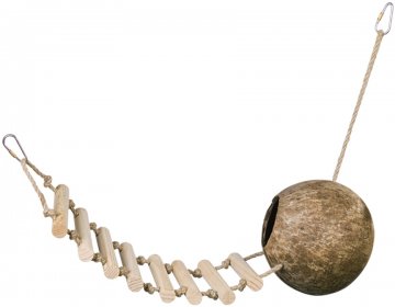 Nobby kokosový domek s žebříkem 65 cm Nobby kokosový domek s žebříkem 65 cm