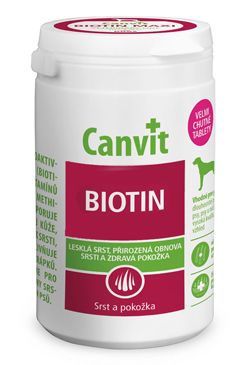Canvit Biotin pro psy ochucený 230g Canvit Biotin pro psy ochucený 230g