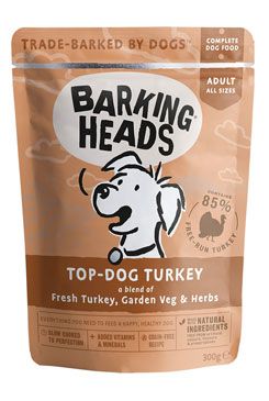 BARKING HEADS Top Dog Turkey kapsička 300g BARKING HEADS Top Dog Turkey kapsička 300g