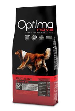 Optima Nova Dog Adult active 12kg Optima Nova Dog Adult active 12kg