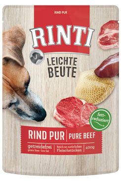 Rinti Dog Leichte Beute kapsa hovězí 400g Rinti Dog Leichte Beute kapsa hovězí 400g