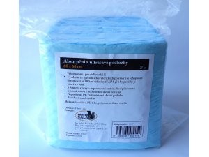 Absorpční podložka 60x60 balení 25ks/kar.8 bal. Absorpční podložka 60x60 balení 25ks/kar.8 bal.