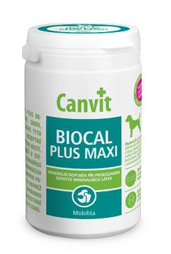 Canvit Biocal Plus MAXI pro psy ochucený 230g Canvit Biocal Plus MAXI pro psy ochucený 230g