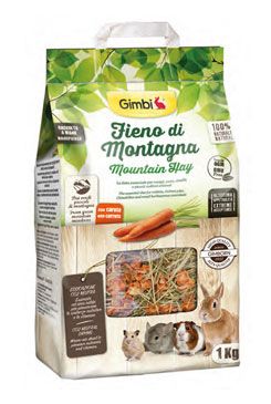 Gimborn Seno horské s mrkví 1kg Gimborn Seno horské s mrkví 1kg