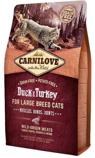 Carnilove CAT Duck & Turkey for Adult Large…