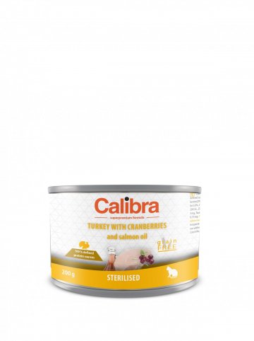 Calibra Cat konz.Sterilised krůta 12x200g Calibra Cat konz.Sterilised krůta 12x200g