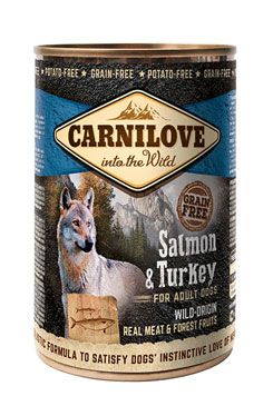 Carnilove Wild konz Meat Salmon & Turkey…