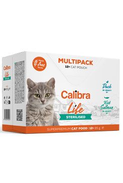Calibra Cat Life kapsa Sterilised Multipack…