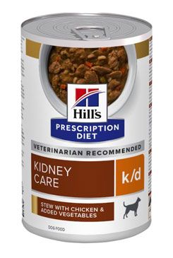 Hill's Can. PD K/D Kidney Chicken&Veg stew Konz.354g