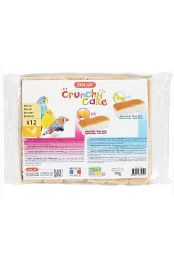 Sušenky pták CRUNCHY CAKE HONEY FRUITS 12ks 150g Zolux Sušenky pták CRUNCHY CAKE HONEY FRUITS 12ks 150g Zolux