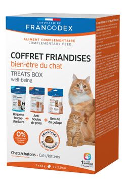 Francodex Pochoutka Box Well-being pro kočky…