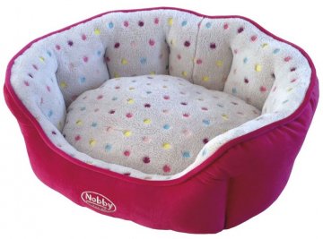 Nobby Spot pelech 8 hran ružový 45x40x19cm Nobby Spot pelech 8 hran ružový 45x40x19cm