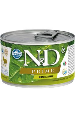 N&D DOG PRIME Adult Boar & Apple Mini 140g N&D DOG PRIME Adult Boar & Apple Mini 140g