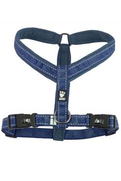 Postroj Y Hurtta Casual modrý 60cm Postroj Y Hurtta Casual modrý 60cm