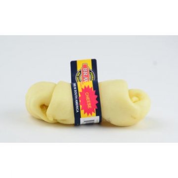 Uzel z hovězí kůže Cheese – sýr – 12 cm Uzel z hovězí kůže Cheese – sýr – 12 cm