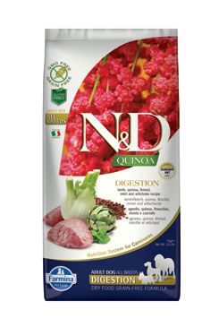 N&D Quinoa DOG Digestion Lamb & Fennel 7kg