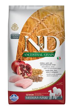 N&D LG DOG Senior M/L Chicken & Pomegr 2,5kg N&D LG DOG Senior M/L Chicken & Pomegr 2,5kg