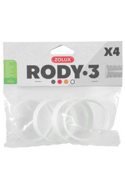 Komponenty Rody 3-spojovací kroužek bílý 4ks Zolux Komponenty Rody 3-spojovací kroužek bílý 4ks Zolux