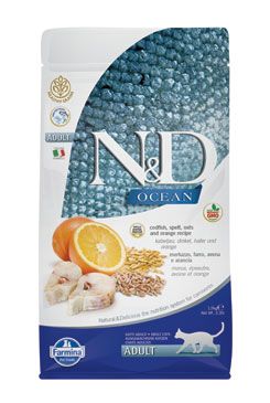 N&D OCEAN CAT LG Adult Codfish & Orange 1,5kg N&D OCEAN CAT LG Adult Codfish & Orange 1,5kg