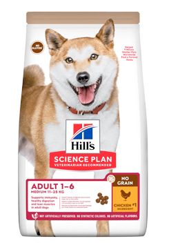 Hill's Can.Dry SP Adult Medium NG Chicken 14kg