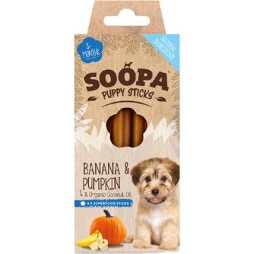 Dentální tyčinky Soopa Puppy s banánem a…