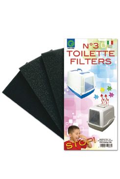 WC kočka VICKY náhradní filtr 3ks v bal. WC kočka VICKY náhradní filtr 3ks v bal.