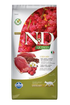 N&D Quinoa CAT Urinary Duck & Cranberry 5kg N&D Quinoa CAT Urinary Duck & Cranberry 5kg