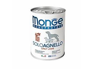 Monge Dog SOLO GRAIN FREE Jehně monoprotein 400g/24bal Monge Dog SOLO GRAIN FREE Jehně monoprotein 400g/24bal