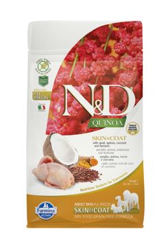 N&D Quinoa DOG Skin & Coat Quail & Coconut 800g N&D Quinoa DOG Skin & Coat Quail & Coconut 800g